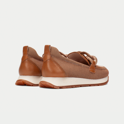 Hv254065 Tan Leather Loafers