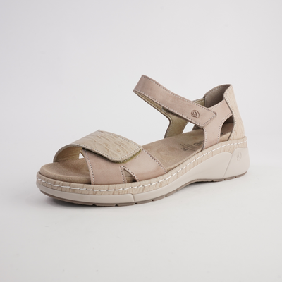 Dickens Sandy Leather Sandals