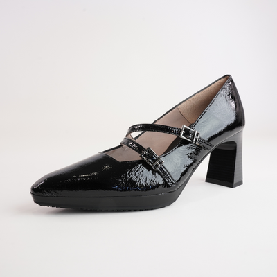 Hi243523 Black Patent Leather Heels