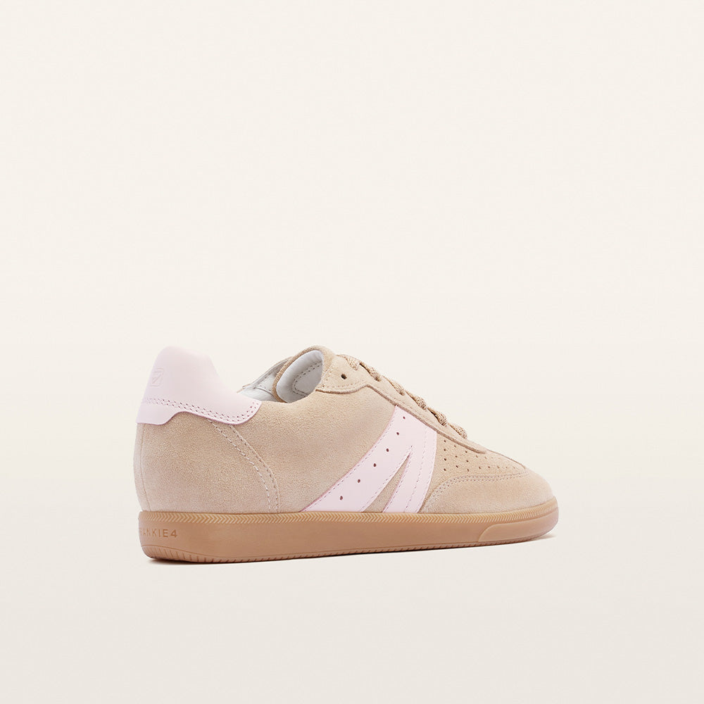 Levi Oat Milk Suede Sneakers