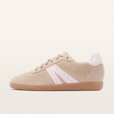 Levi Oat Milk Suede Sneakers