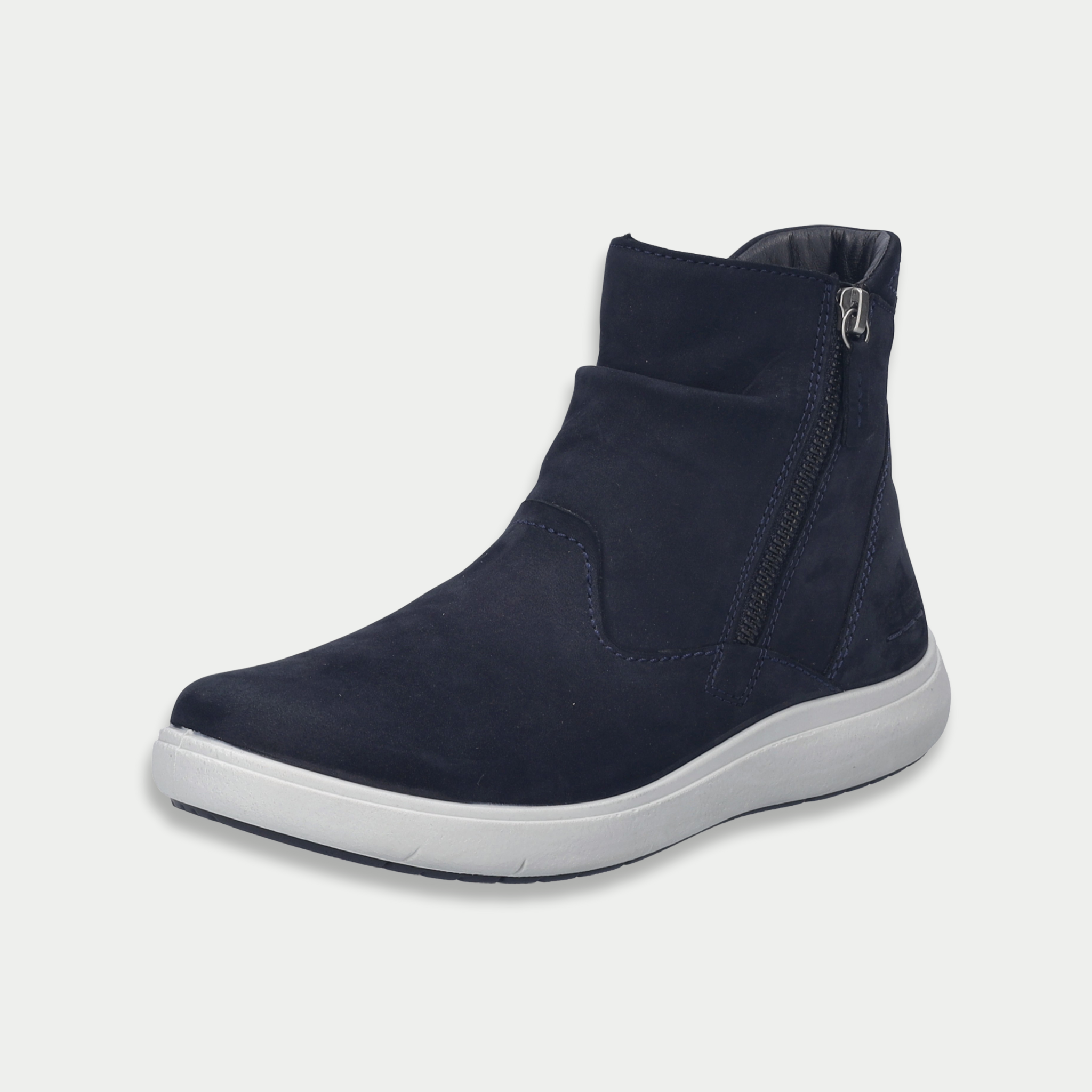 Megan 12 Dunkelblau Nubuck Ankle Boots