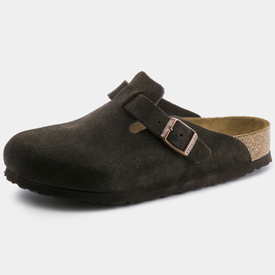 Boston SFB Mocca Suede Leather Flats