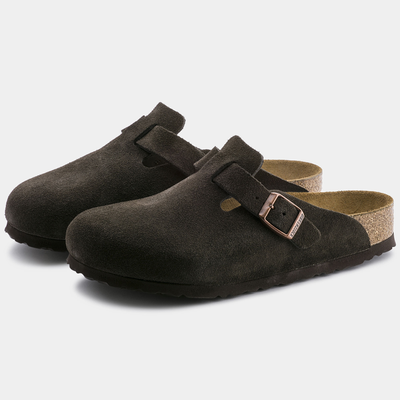 Boston SFB Mocca Suede Leather Flats