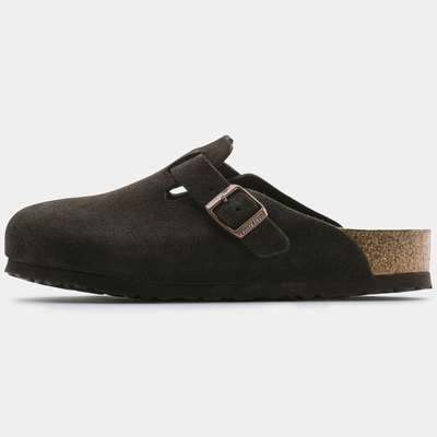 Boston SFB Narrow Mocca Suede Leather Sandals