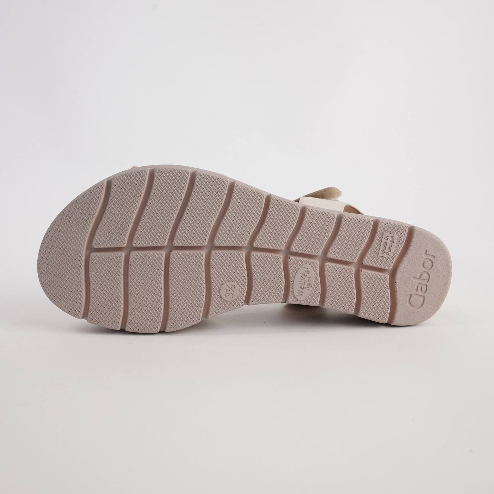 Inez Creme Leather Sandals