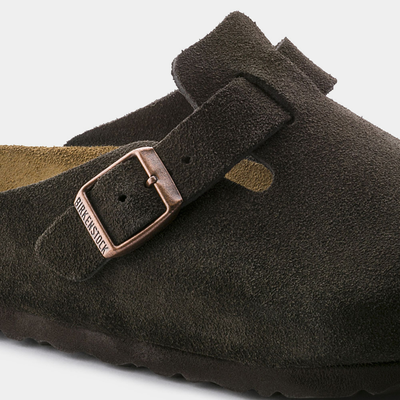 Boston SFB Mocca Suede Leather Flats