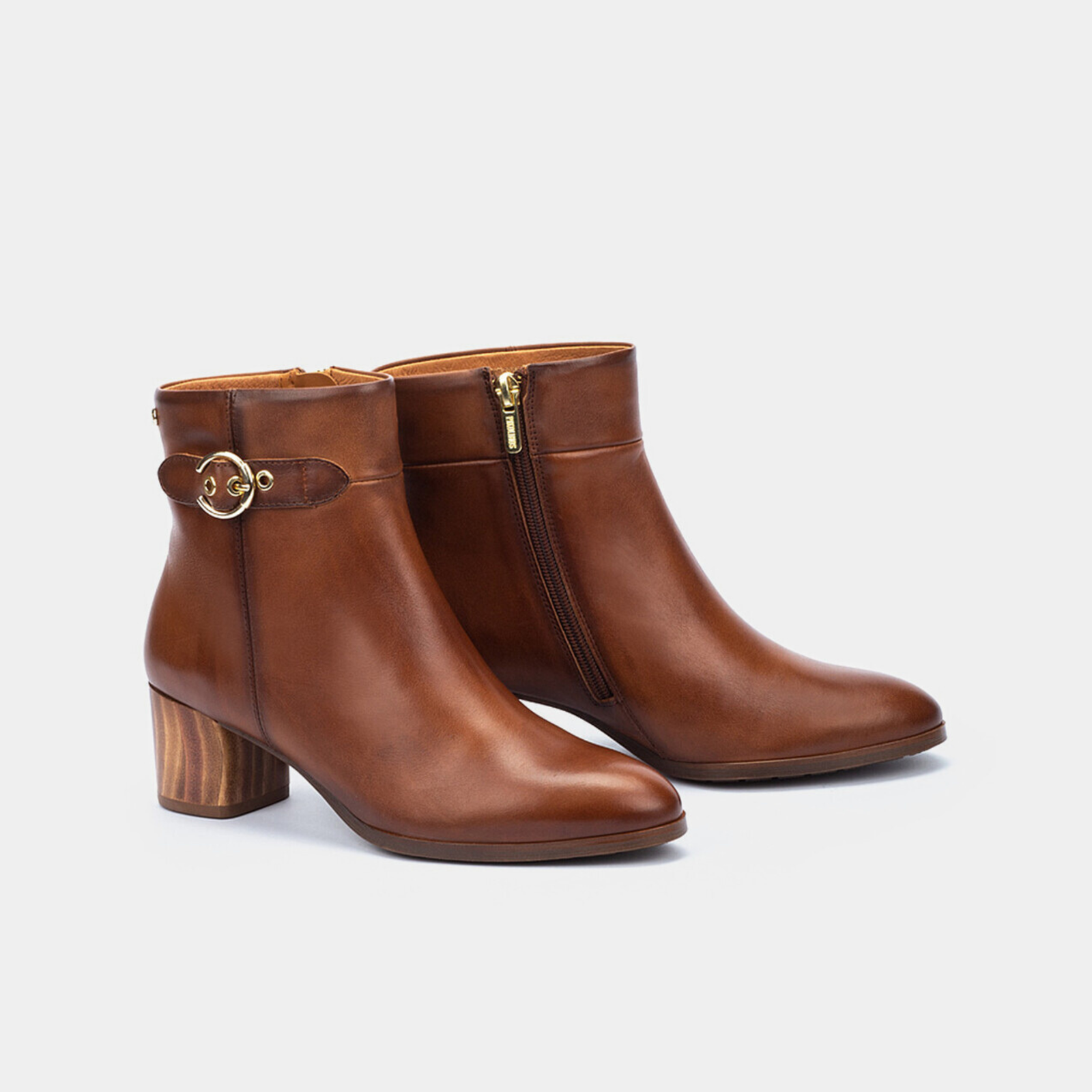 W1Z-8588 Cuero Leather Ankle Boot