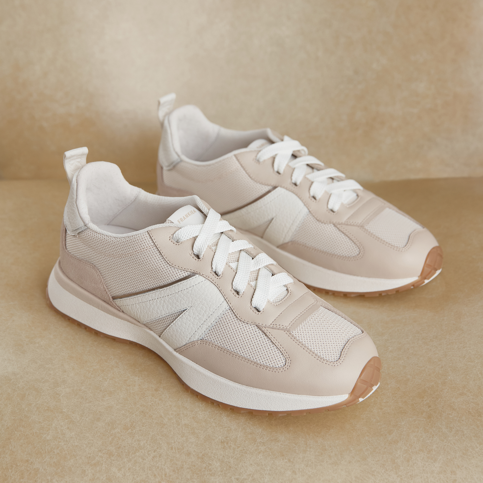 Axel II Natural Leather Sneakers