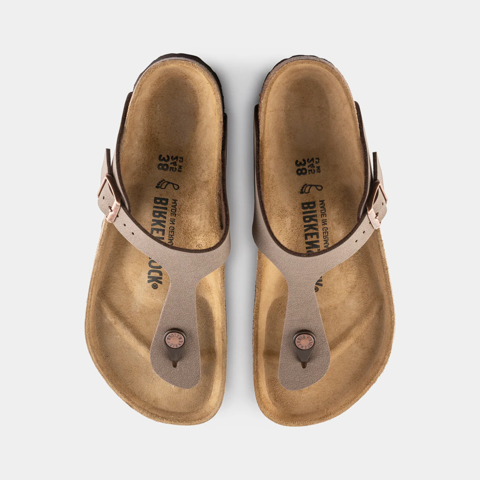 Gizeh BirkiBuc Mocca Sandals