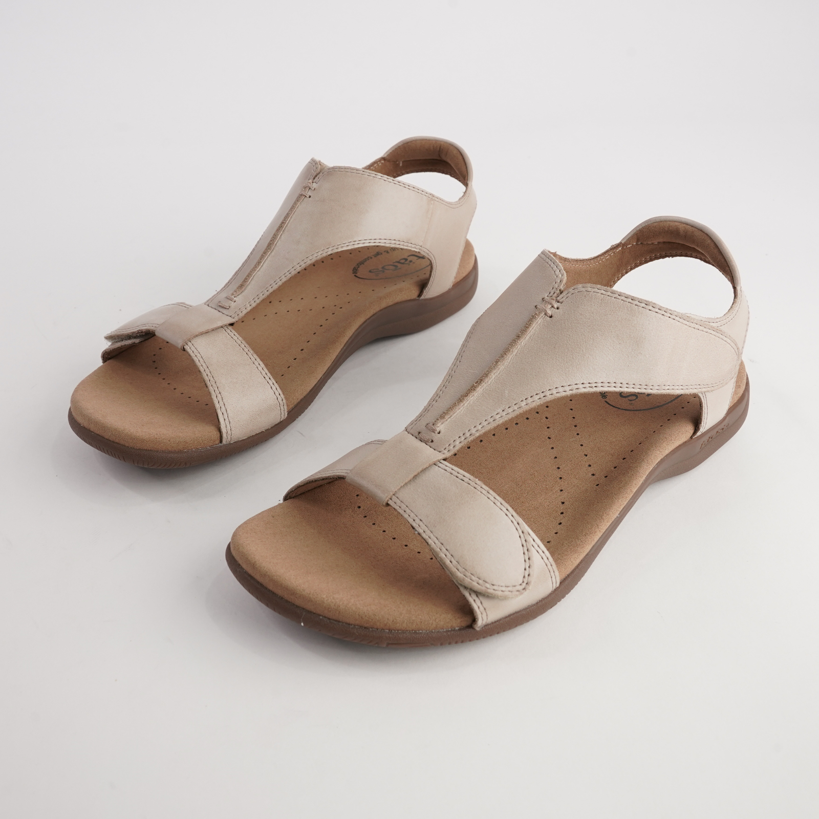 The Show Stone Leather Sandals