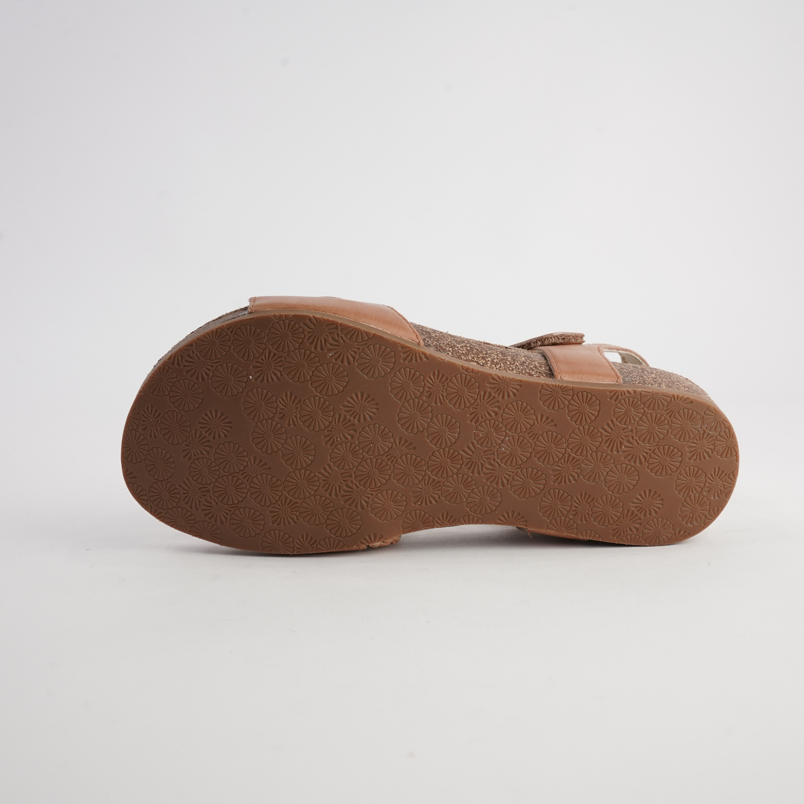 Fog Tan Leather Sandals