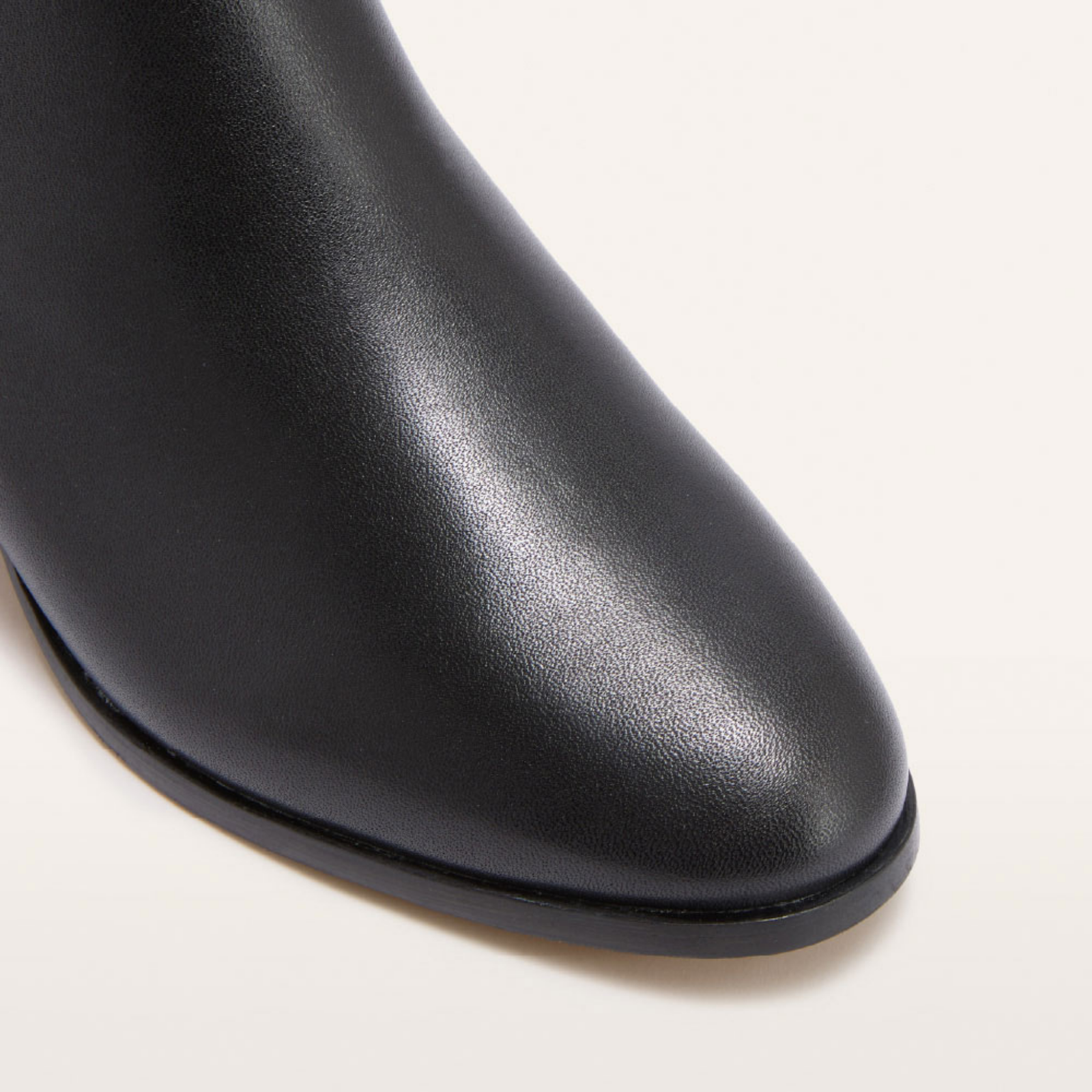 Charleston Black Leather Ankle Boots