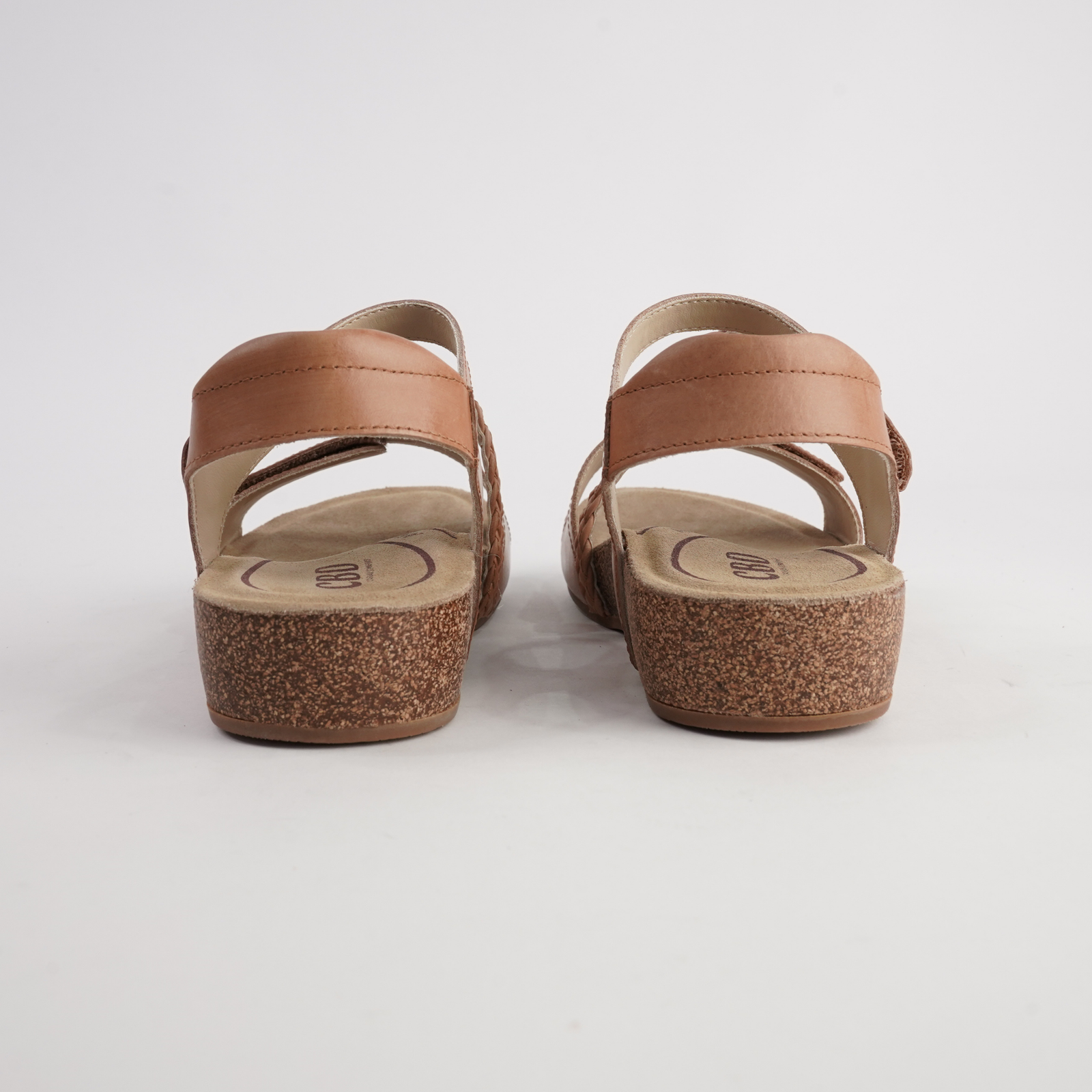 Fog Tan Leather Sandals
