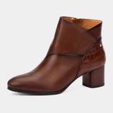 W1Z-8575C1 Cuero Leather Ankle Boots