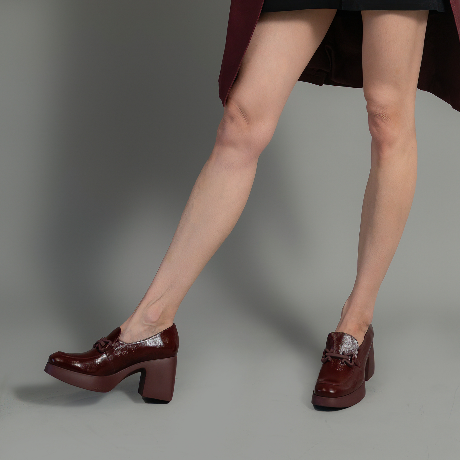 Callisto Vino Leather Heels