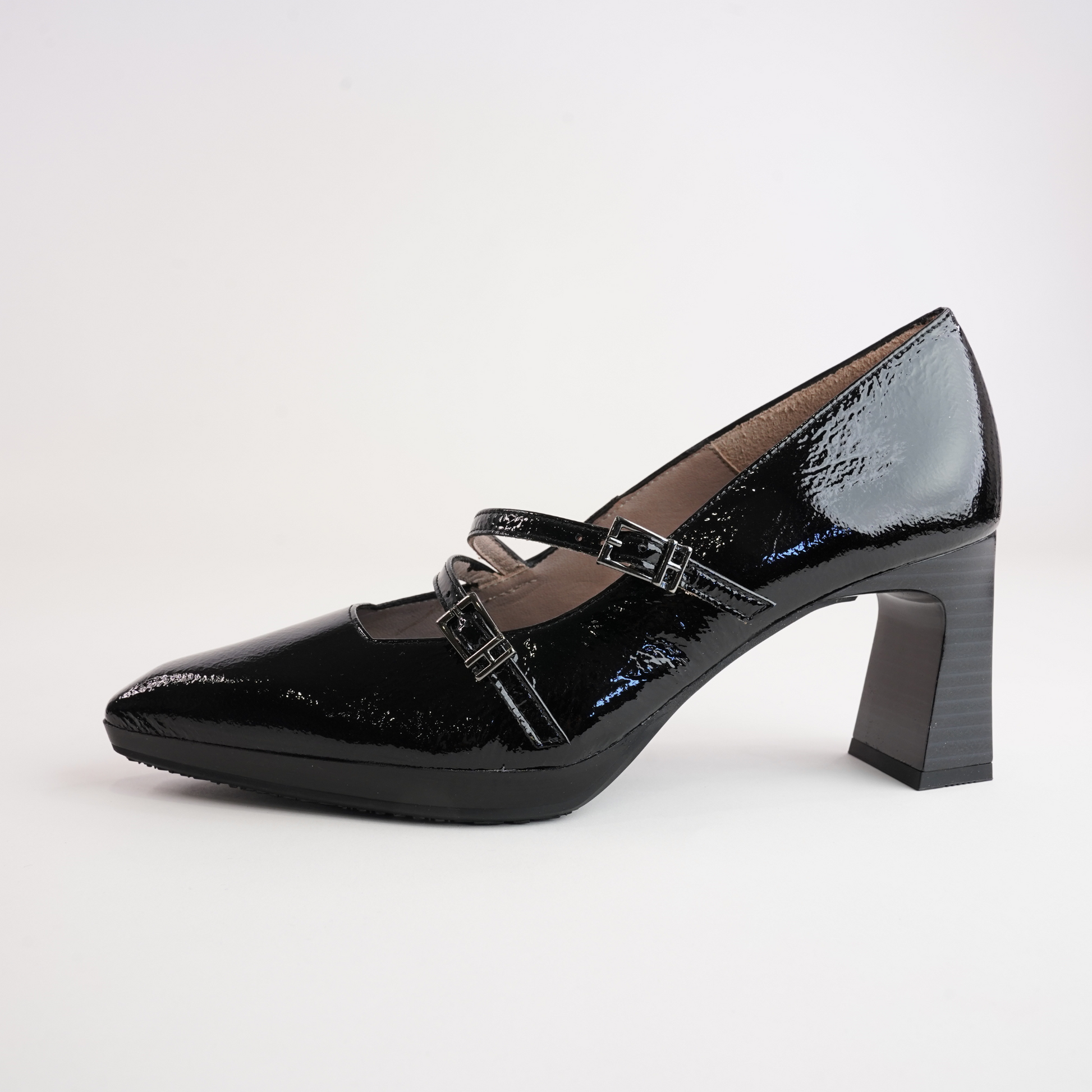 HI243523 Black Patent Leather Heels