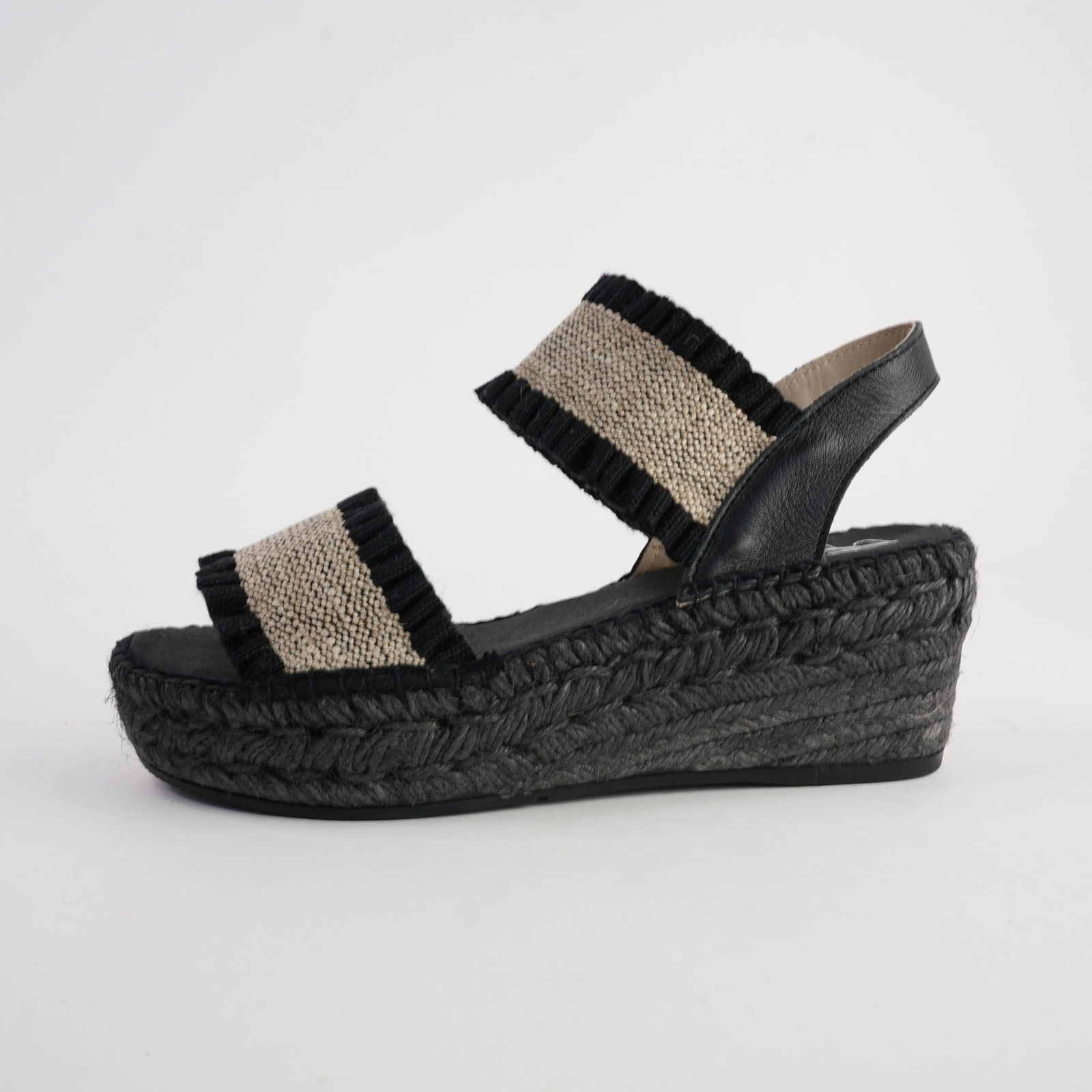 2245 A Negro Espadrille Wedges