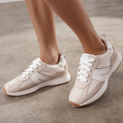 Axel II Natural Leather Sneakers