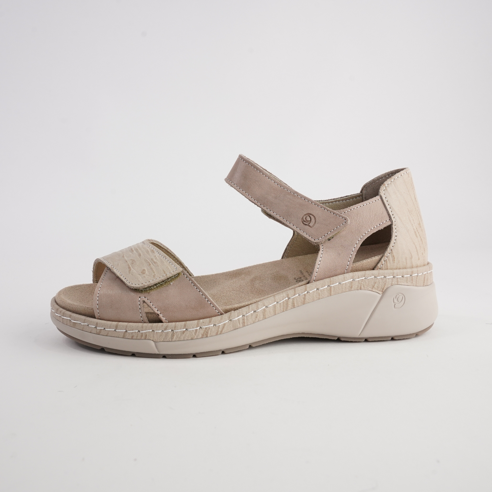 Dickens Sandy Leather Sandals