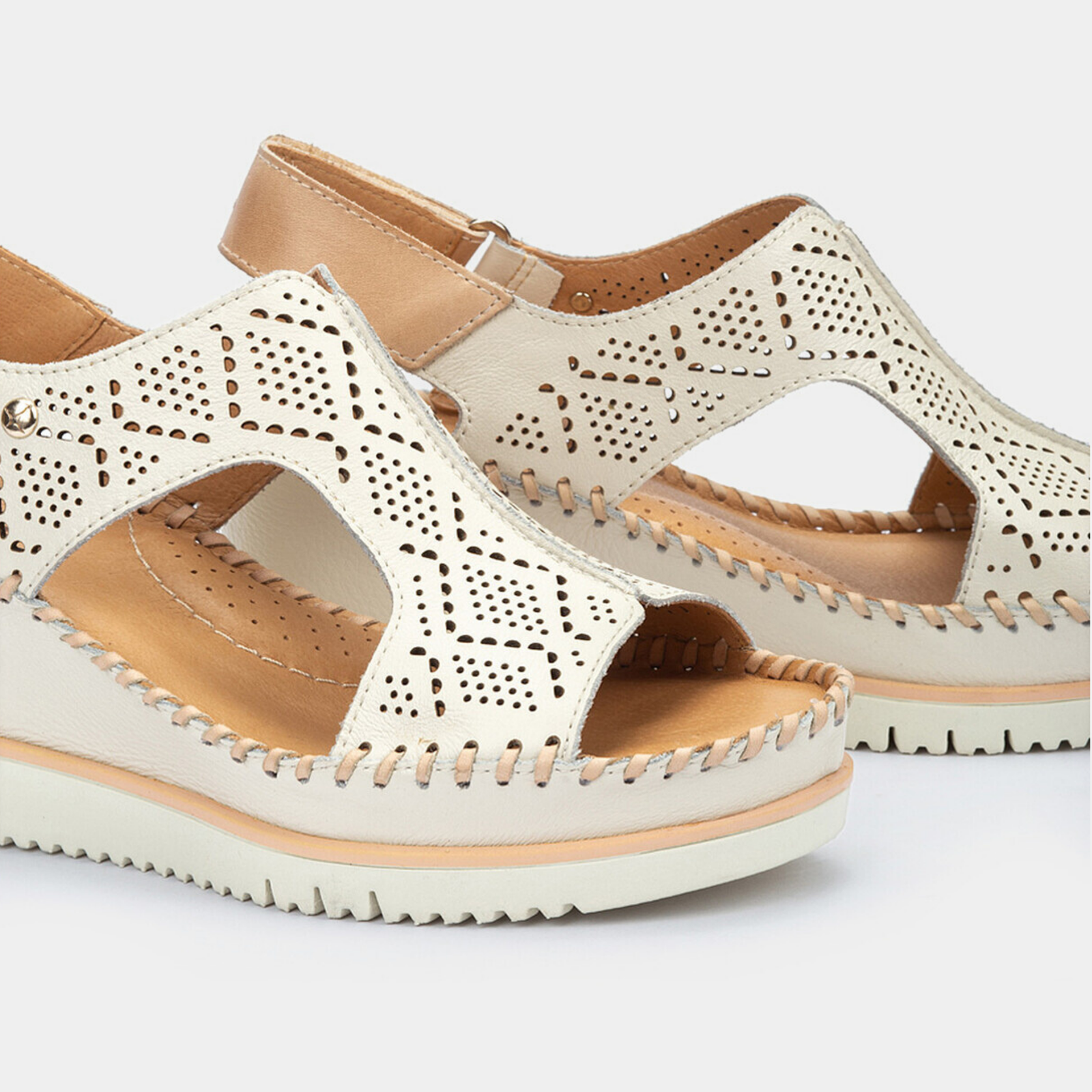 W3z-1775c1 Nata Leather Sandals