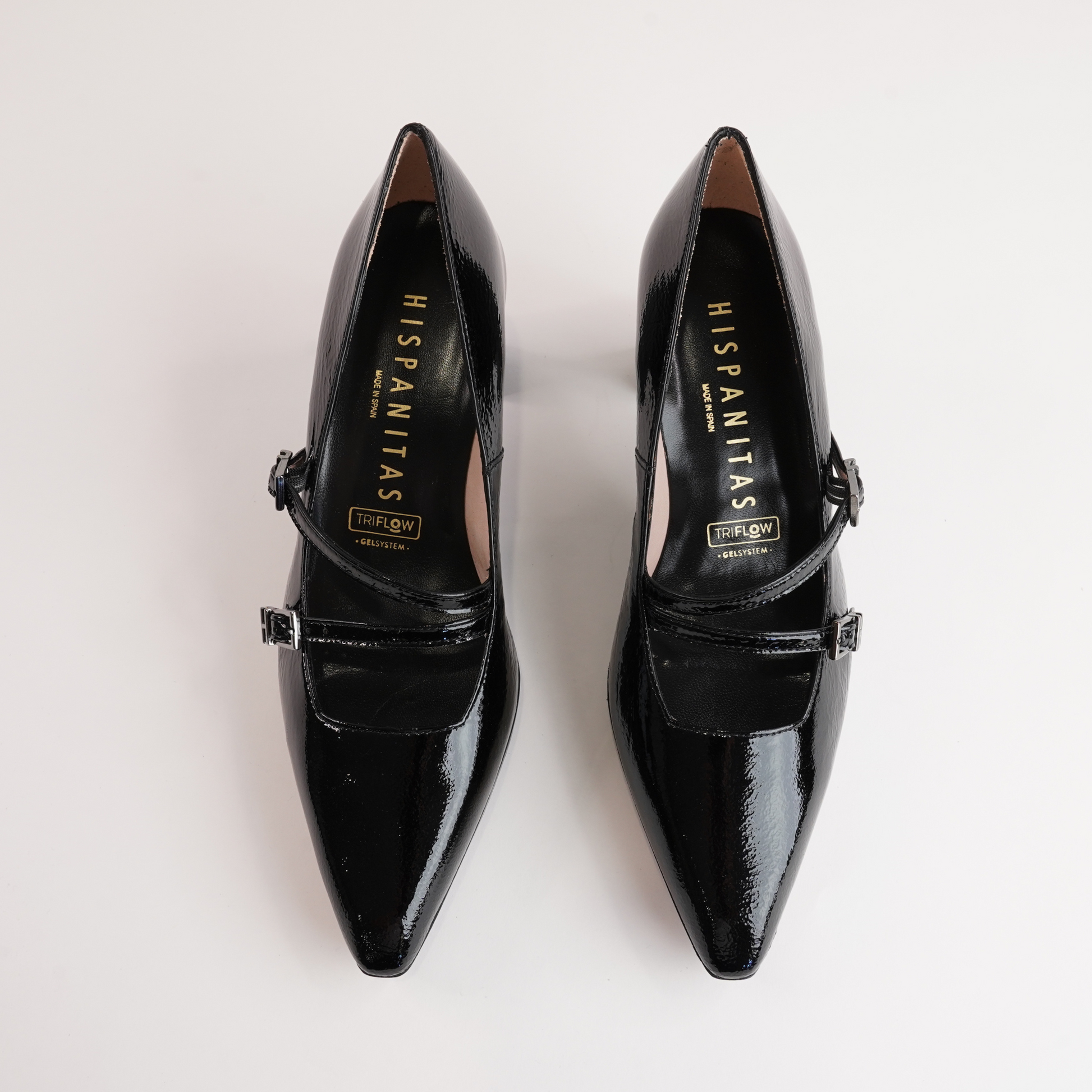 HI243523 Black Patent Leather Heels