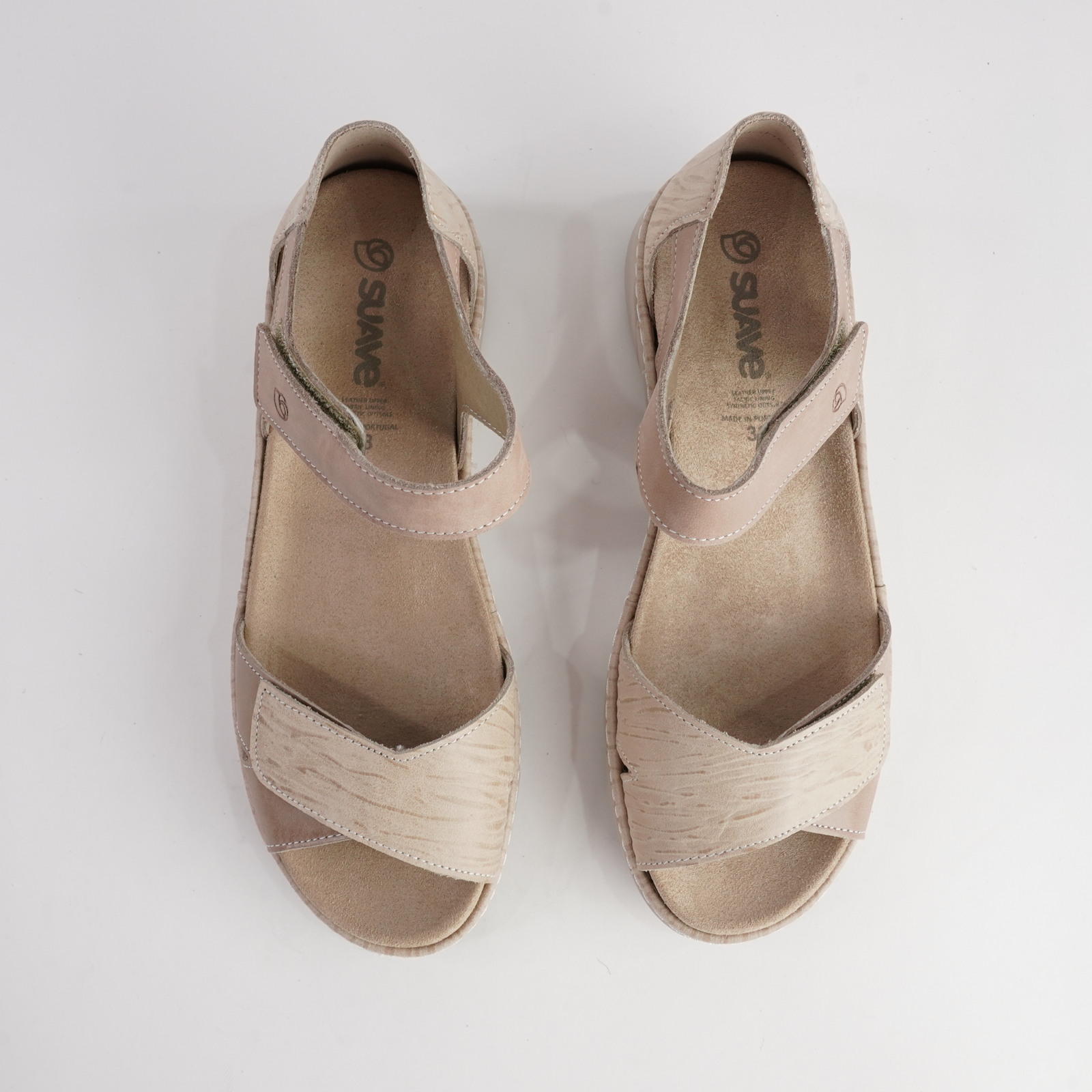 Dickens Sandy Leather Sandals