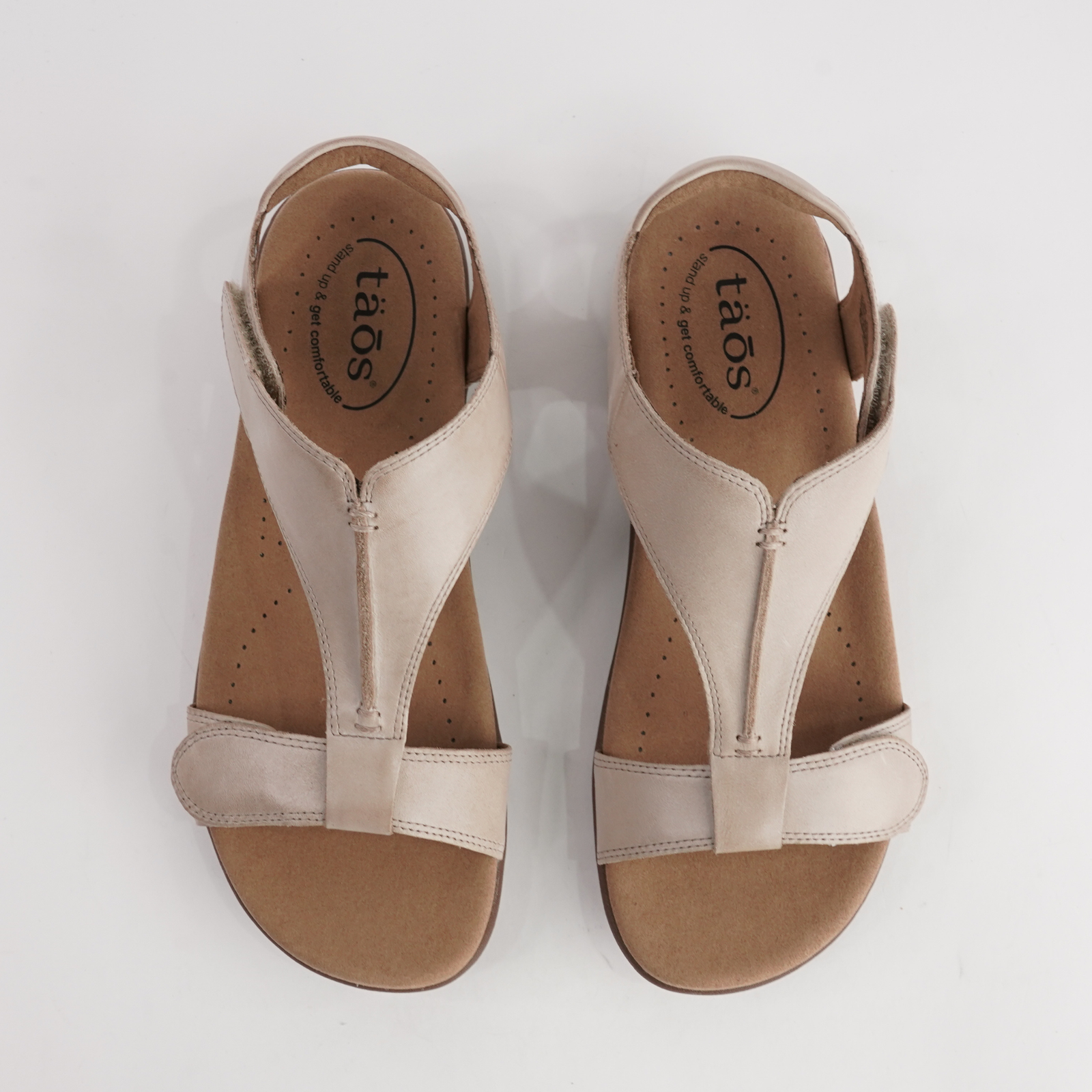 The Show Stone Leather Sandals