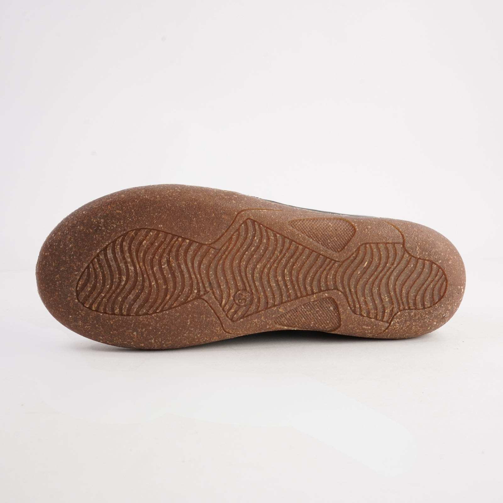 7311-307 Khaki Leather Flats
