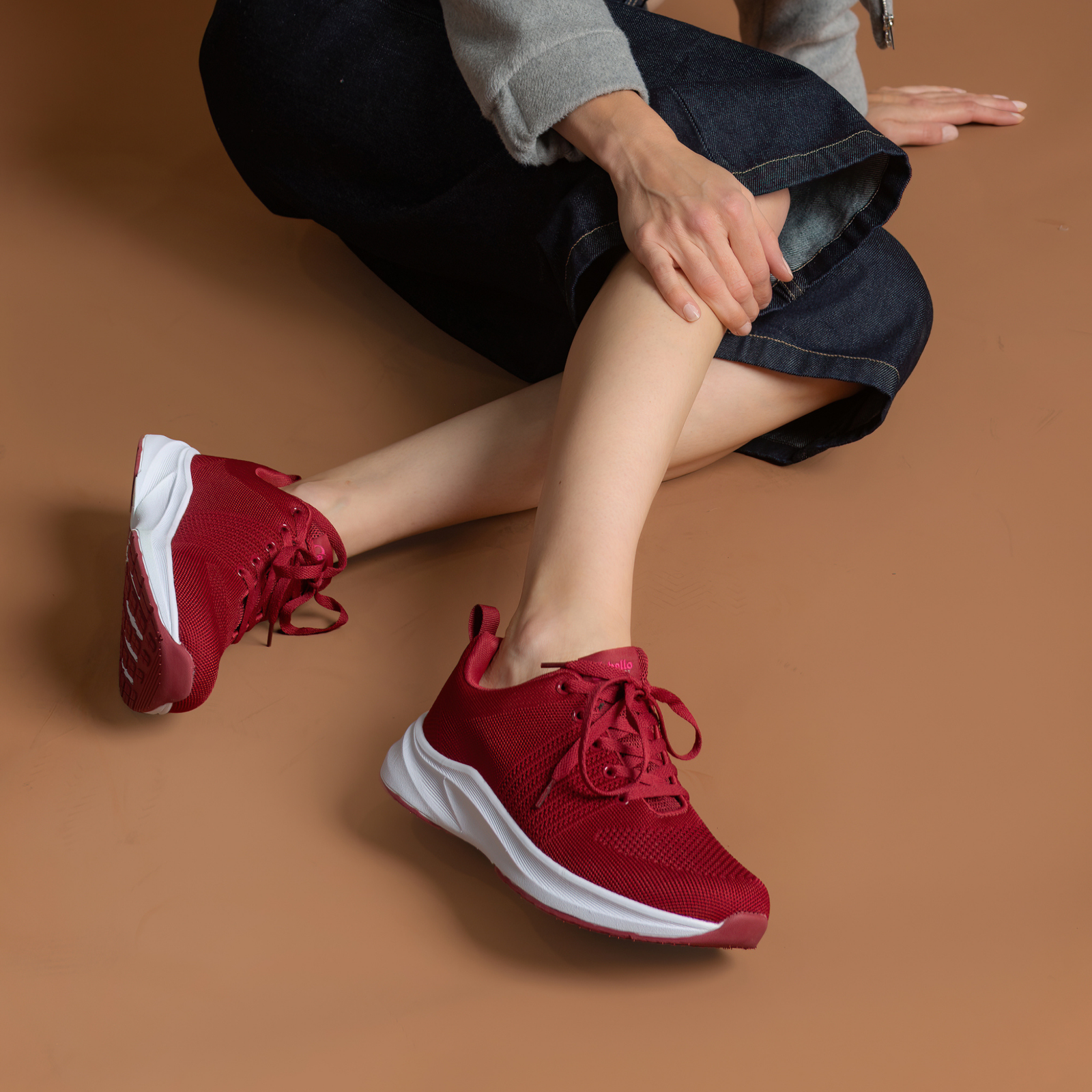 Walker Red Sneakers