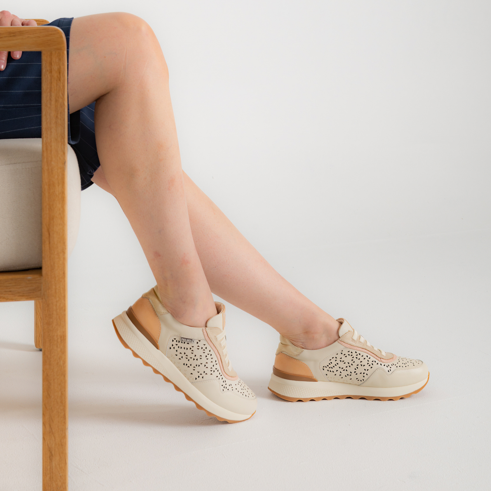 W1m-6629c1 Nata Leather Sneakers