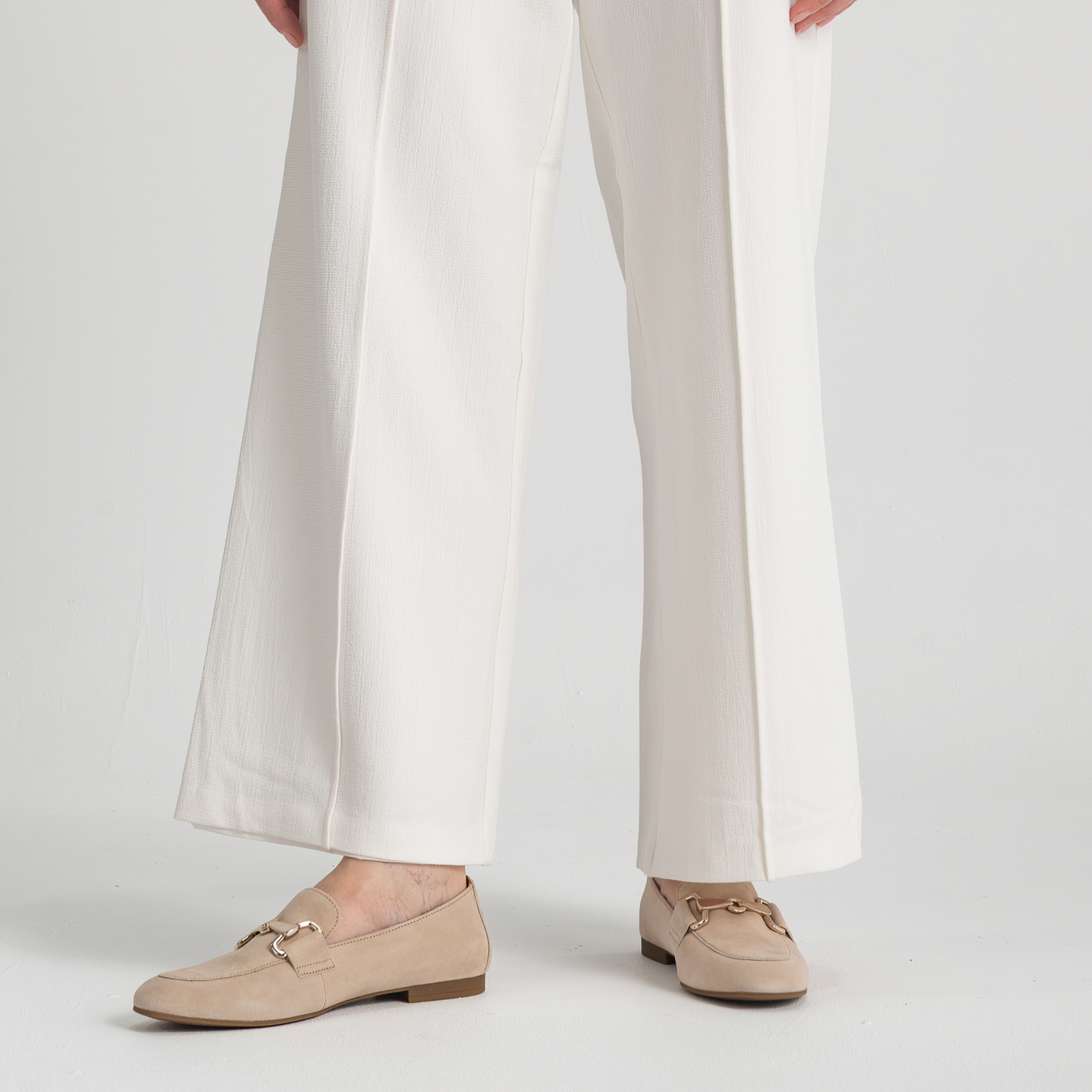 Edith Oak Suede Loafers