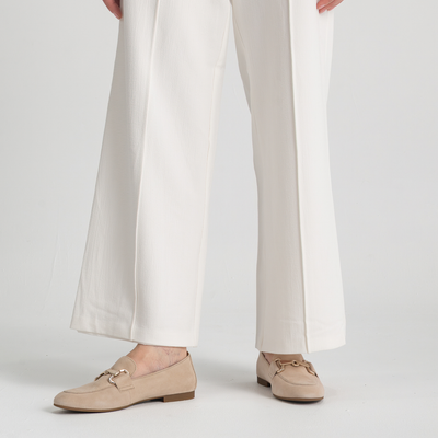 Edith Oak Suede Loafers