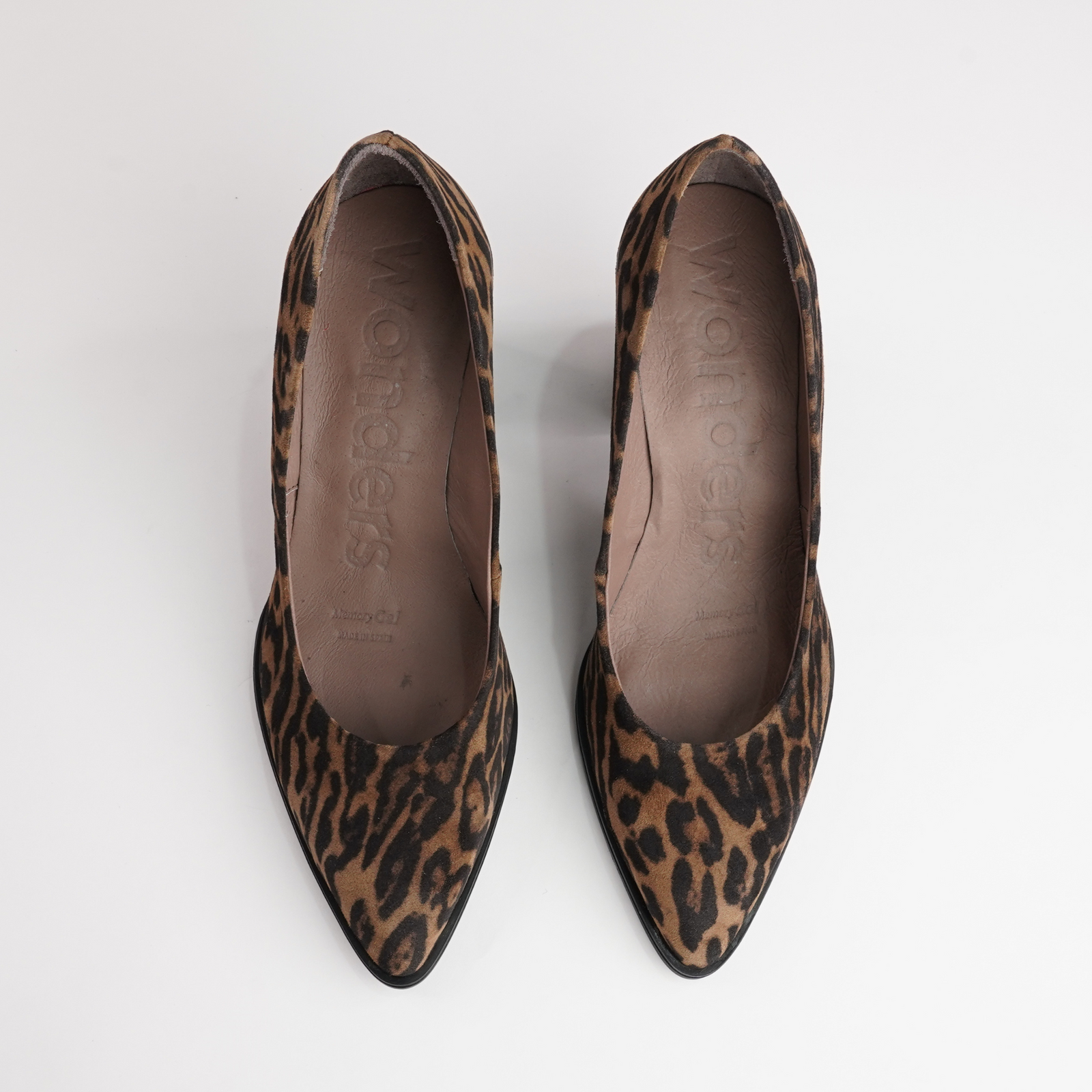 Sable Animal Suede Leather Heels