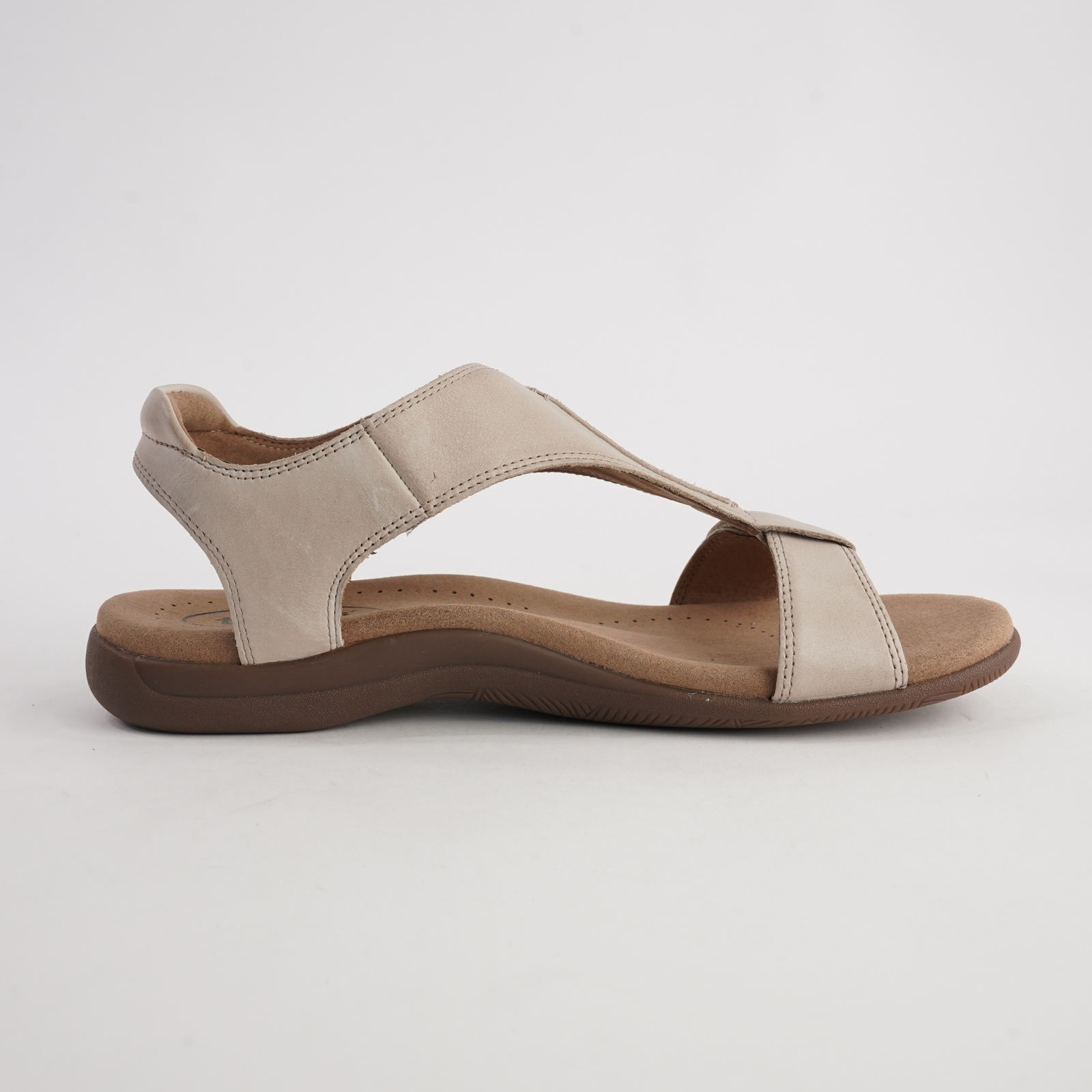 The Show Stone Leather Sandals