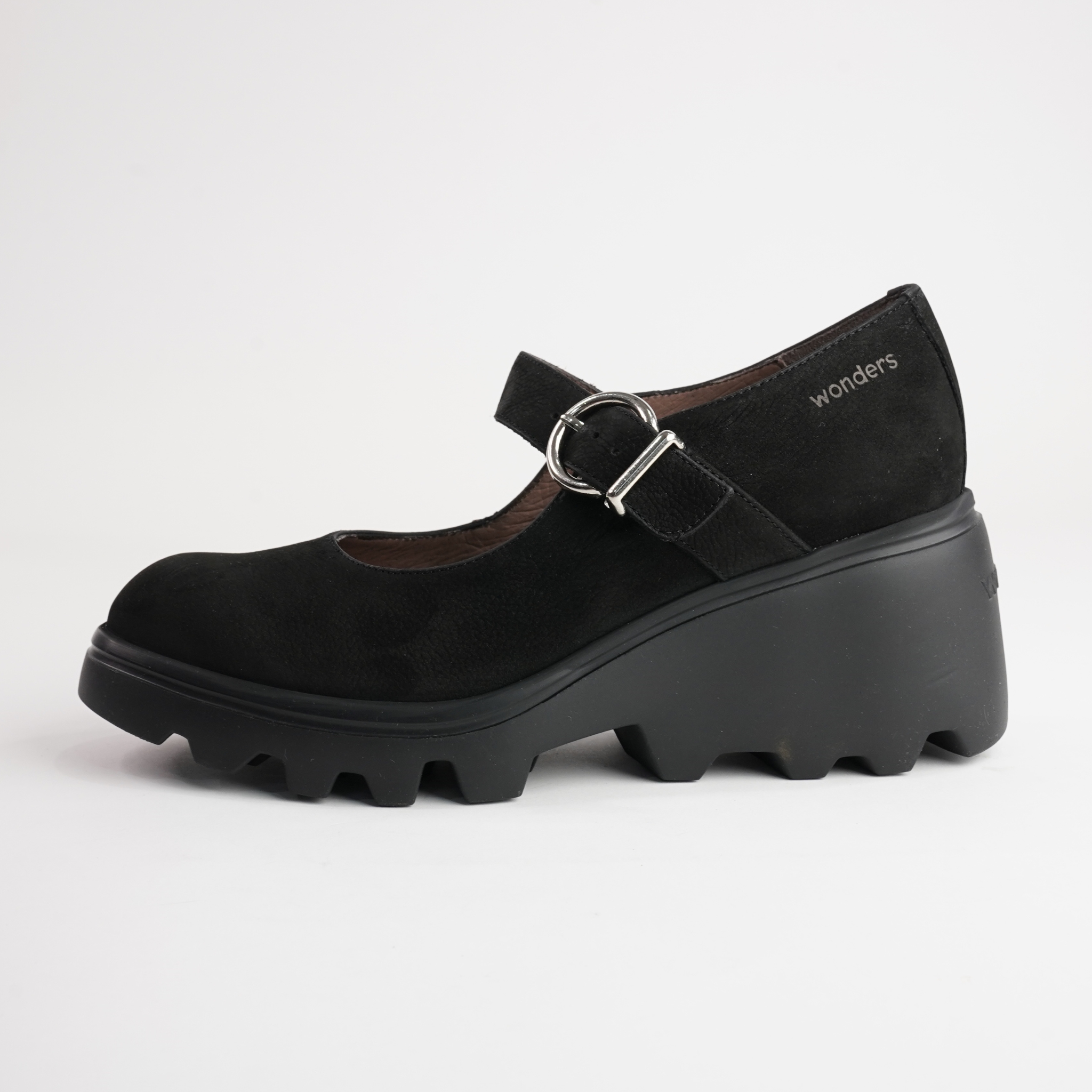 Celine Black Nubuck Leather Heels