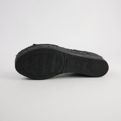 2245 A Negro Espadrille Wedges