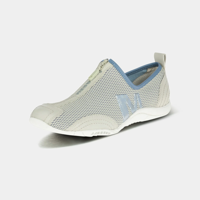 Barrado Silver Sea Fabric Sneakers