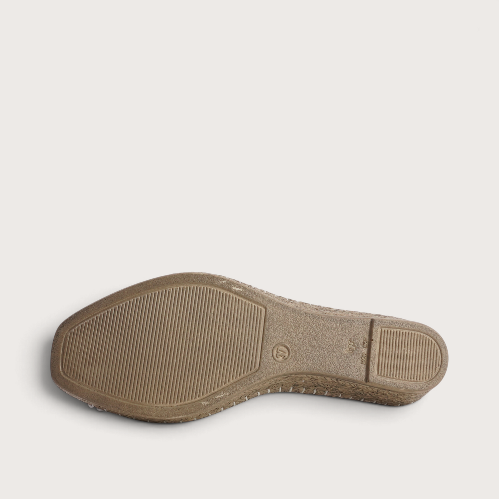Erica White Leather Espadrille Wedges
