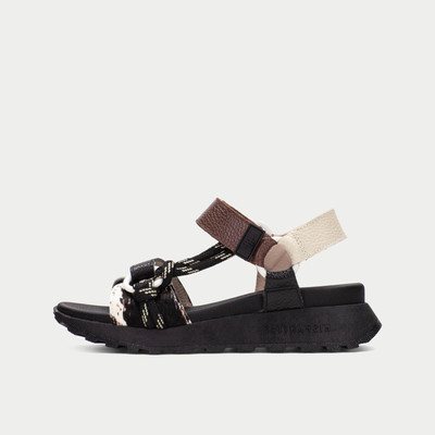 CHV264869 Black/ Pony Sandals