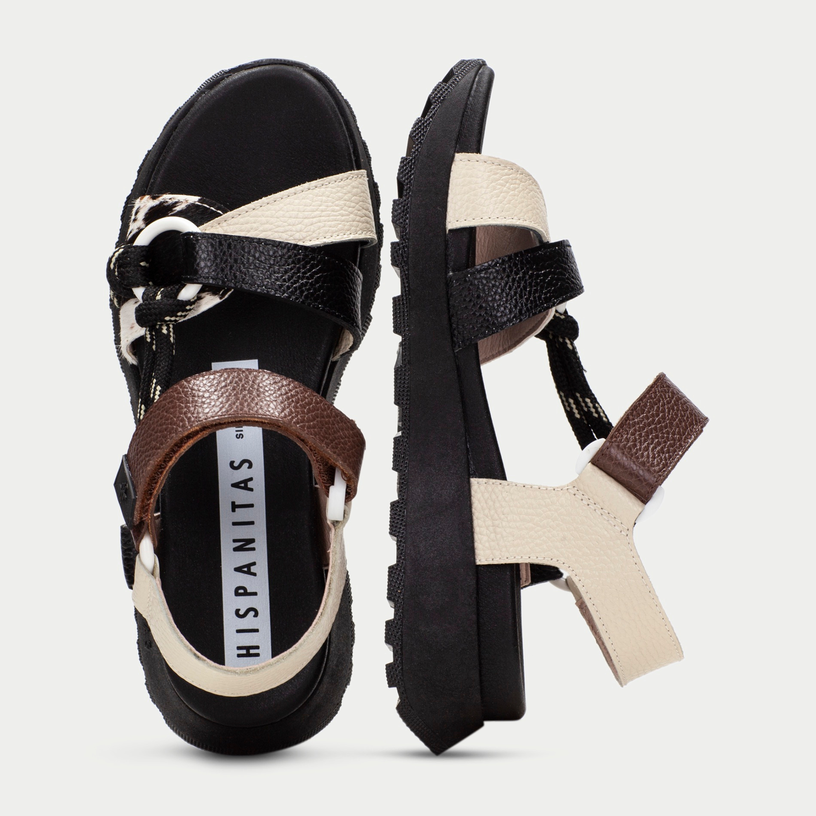 CHV264869 Black/ Pony Sandals