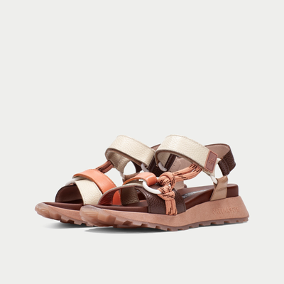 CHV264869 Avellana/ Coral Sandals