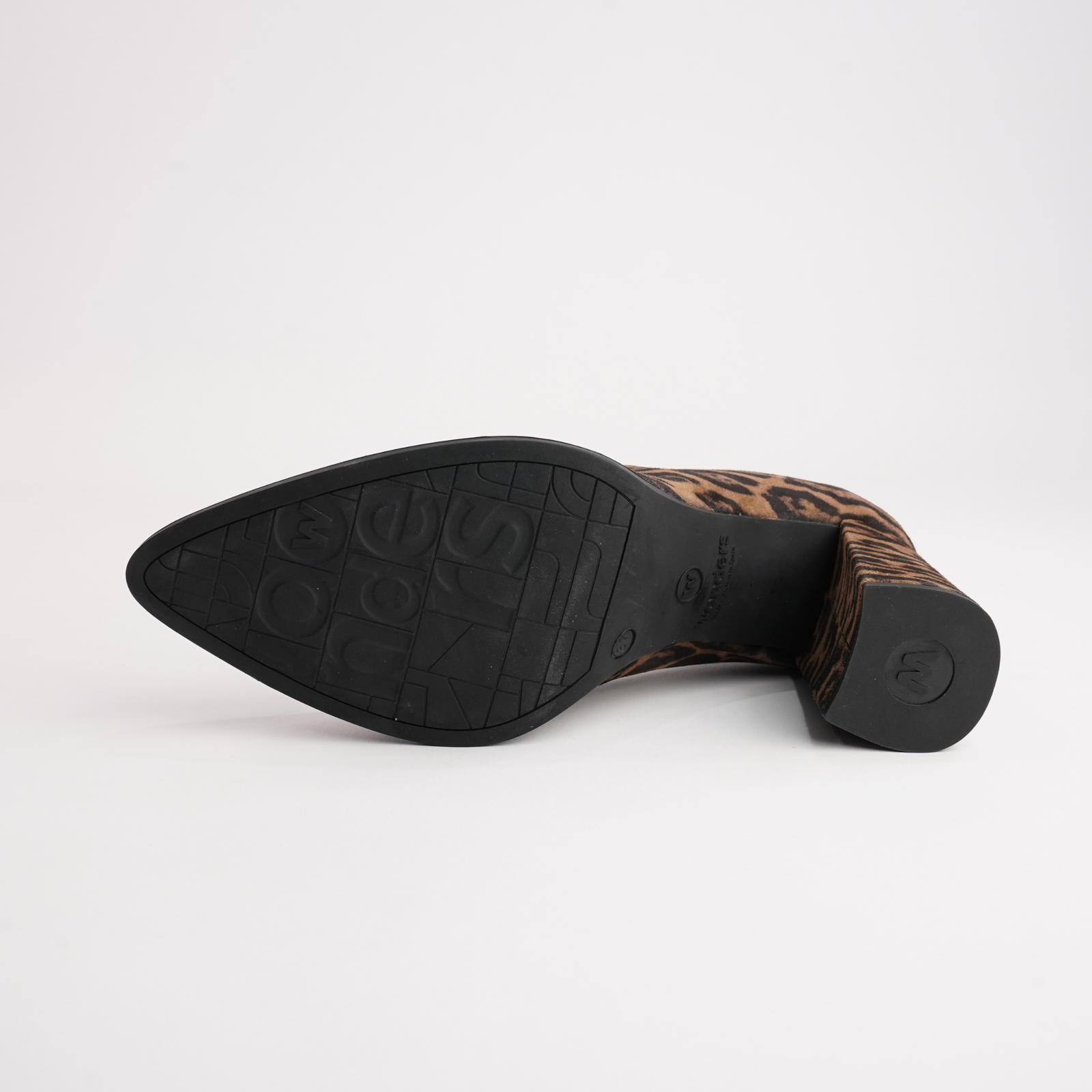 Sable Animal Suede Leather Heels