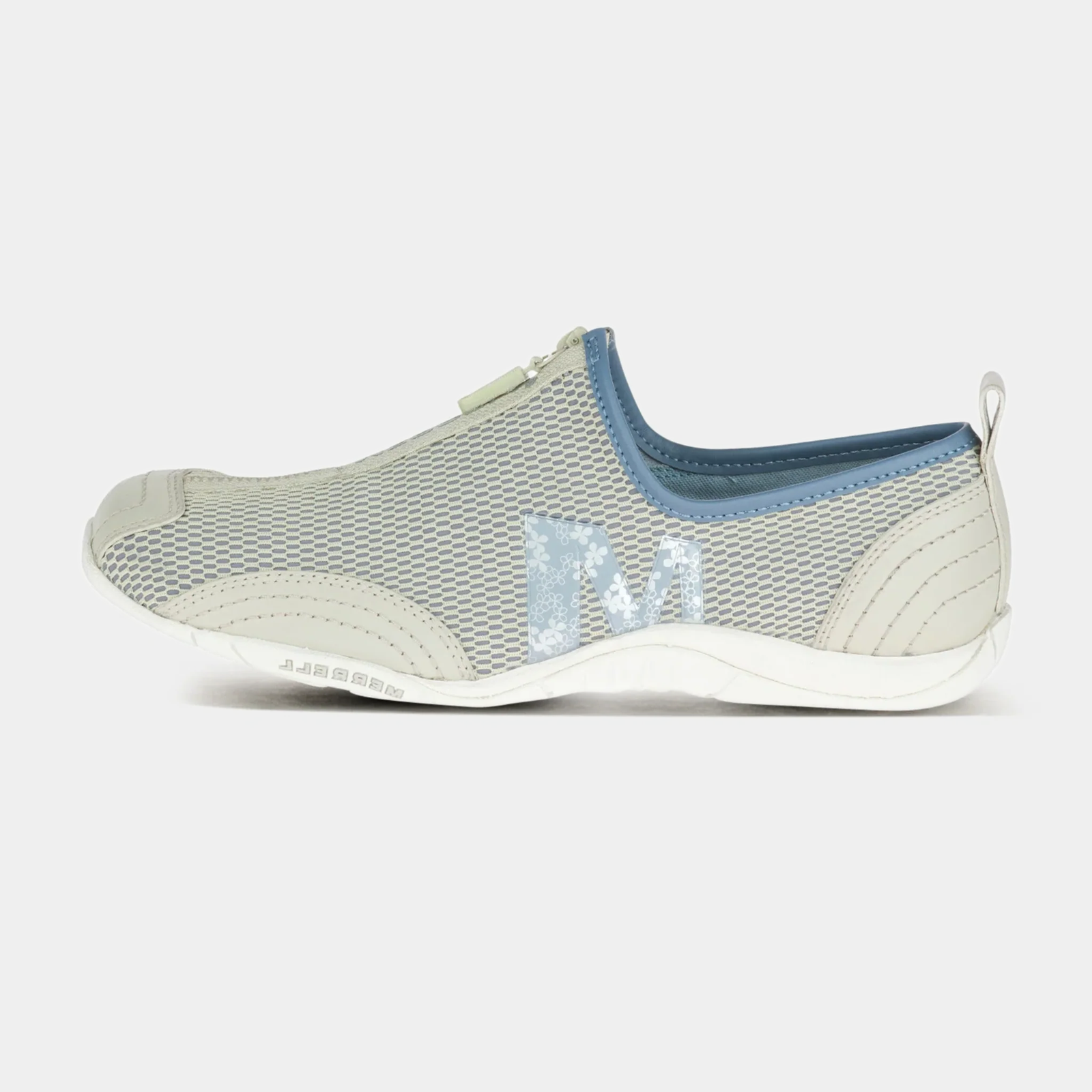 Barrado Silver Sea Fabric Sneakers