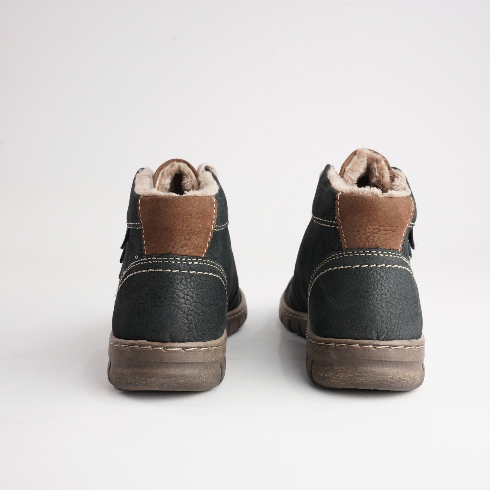 Steffi 53 Ocean Leather Ankle Boots