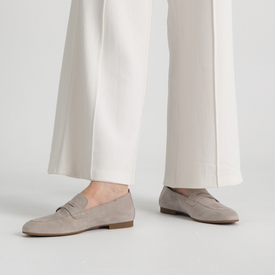 Eleanor Visone Suede Loafers