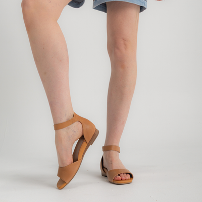 Francis Tan Leather Sandals