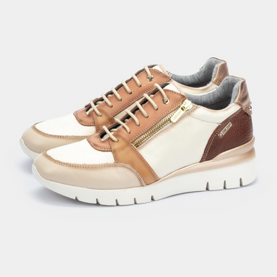W4r-6718c4 Nata Leather Sneakers