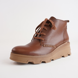 HI243715 Cuero Leather Ankle Boots