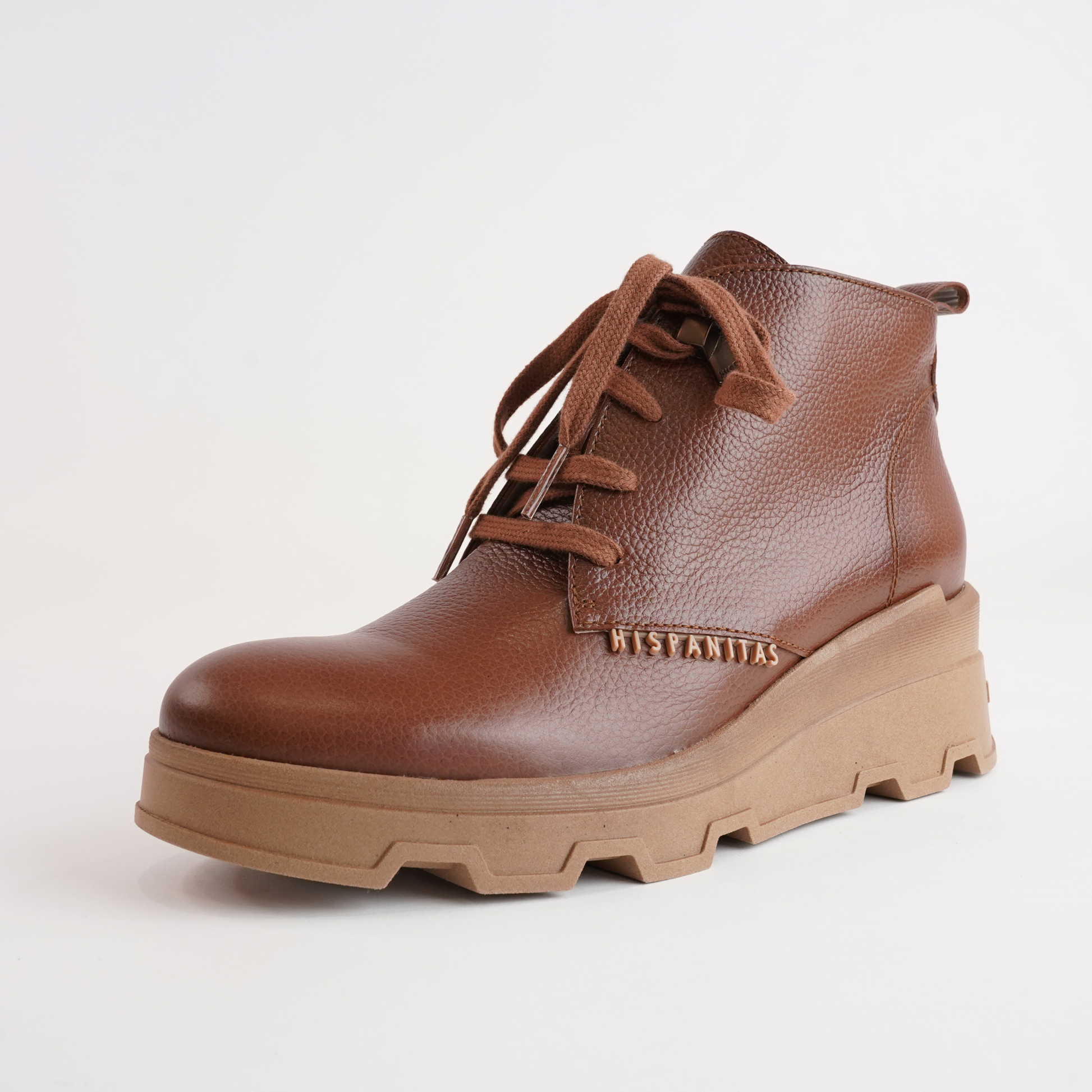 HI243715 Cuero Leather Ankle Boots